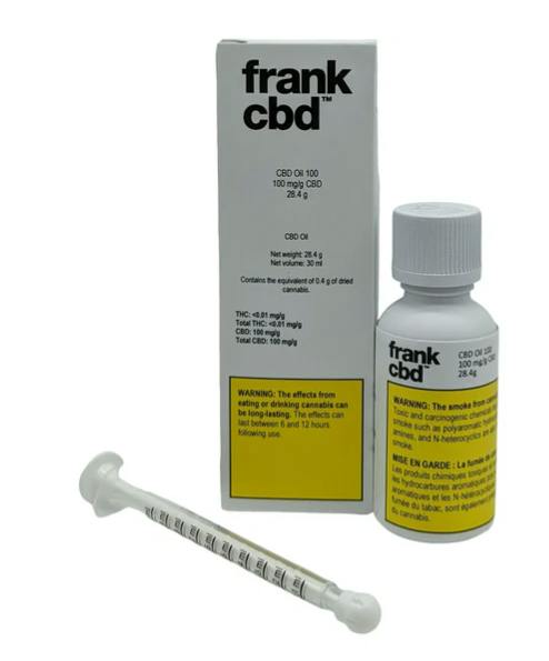 frank cbd: CBD OIL 100 (30mL)