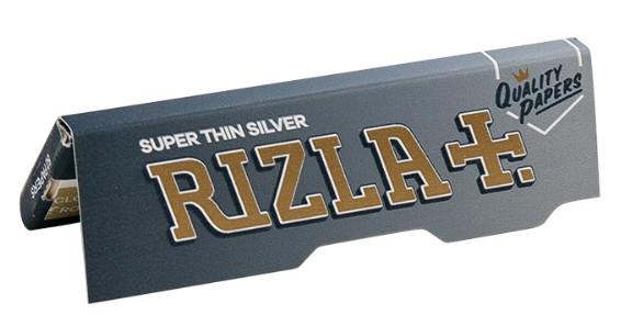 RIZLA SUPER THIN SILVER ROLLING PAPERS