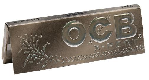 OCB X-PERT SILVER ROLLING PAPERS (1.25)
