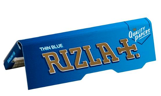 RIZLA THIN BLUE ROLLING PAPERS