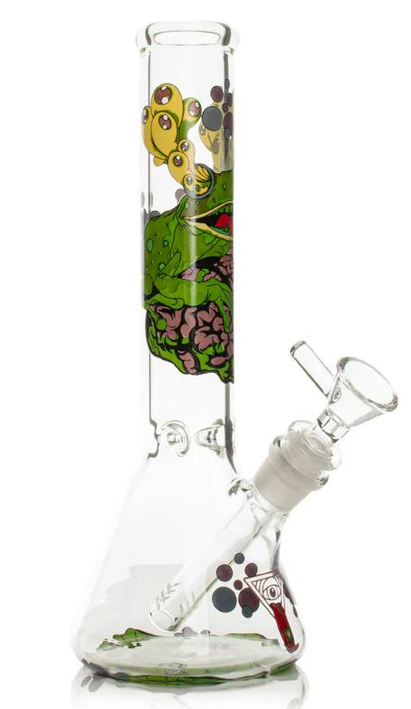 10'' BRAIN FROG BEAKER BONG (14mm)
