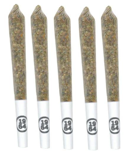 1964: APPLES & BANANAS PRE-ROLLS (5x 0.5g)