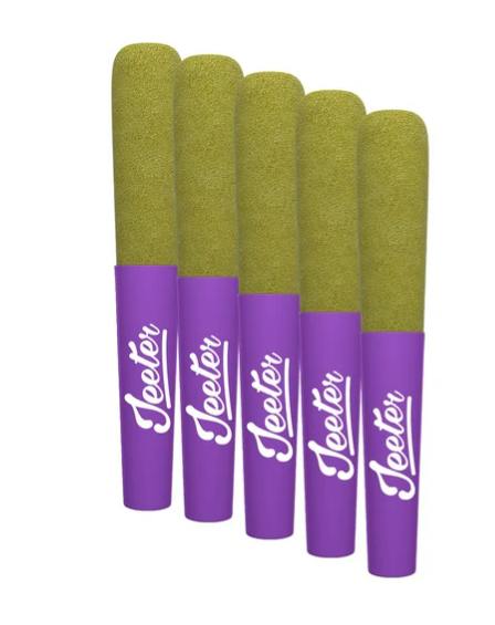 Jeeter: BABY JEETER GRANDDADDY PURP INFUSED PRE-ROLLS (10x 0.5g)