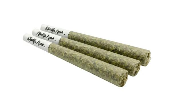 Khalifa: KHALIFA KUSH PRE-ROLLS (3x 0.5g)