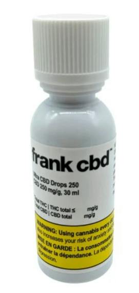 Frank CBD: ULTRA CBD DROPS 250 (30mL)