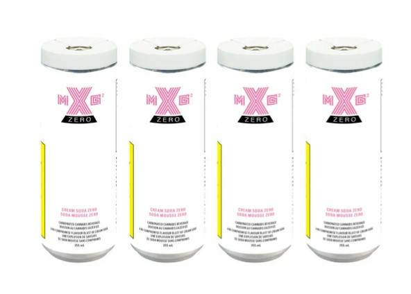 XMG Zero: CREAM SODA ZERO (4 Pack) (355mL)