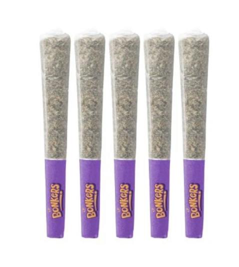 Bonkers: GRAPE SODA PRE-ROLLS (5x 0.5g)