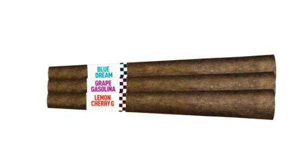 Claybourne: FROSTED FLYERS PODIUM PACK INFUSED BLUNTS (VARIETY PACK) (3x 0.75g)