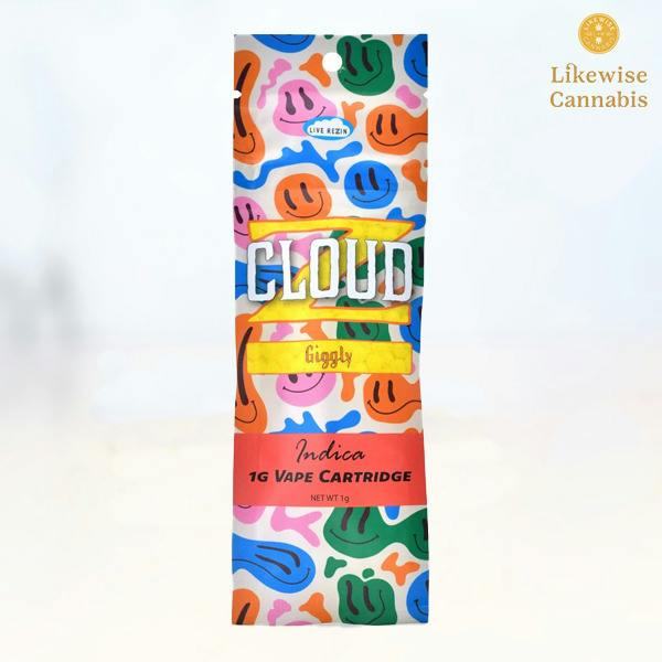 GIGGLY 1G LIVE RESIN CARTRIDGE - CLOUD Z