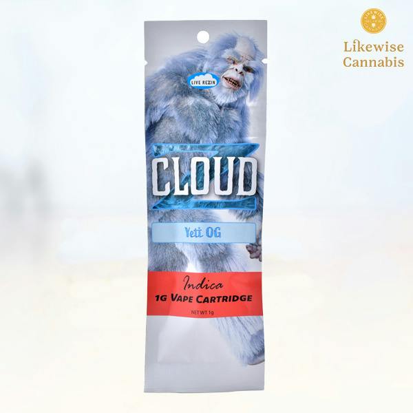 YETI OG 1G LIVE RESIN CARTRIDGE - CLOUD Z