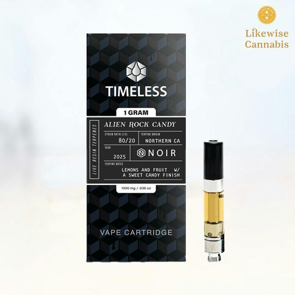 AFGHANIMAL 1G DISTILLATE LIVE RESIN TERPENE CARTRIDGE - TIMELESS NOIR