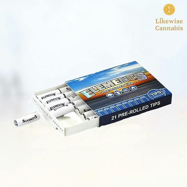 21-PACK PRE ROLLED TIPS - ELEMENTS