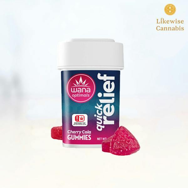10-PACK QUICK RELIEF 50MG CBC : 50MG CBG : 50MG THC : 10MG B-CARYOPHYLLENE CHERRY COLA GUMMIES - ...