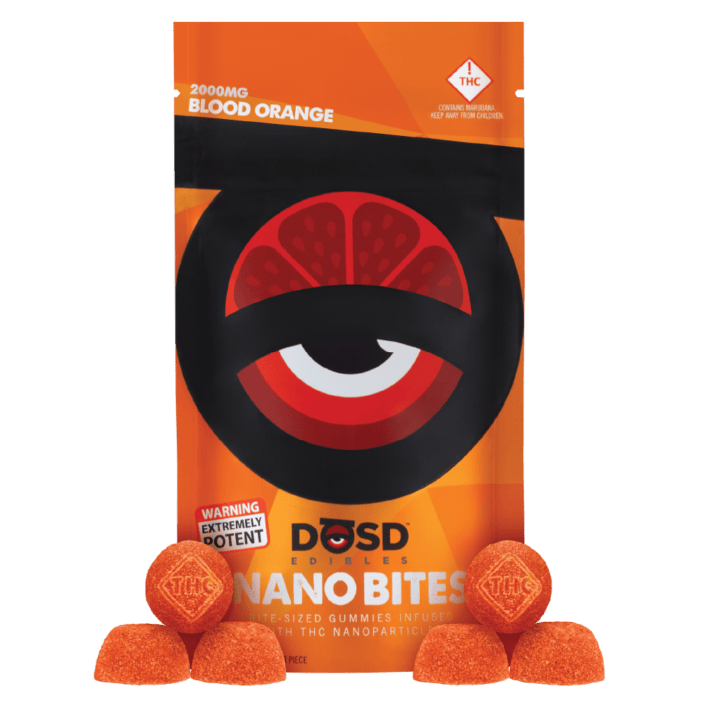 DOSD - Nano Bites (Blood Orange)(2000mg - 20pk)(100mg per serving)