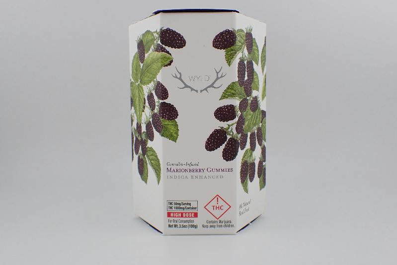 Boxed Marionberry Gummy - 1000mg THC - 20 Pieces - B81