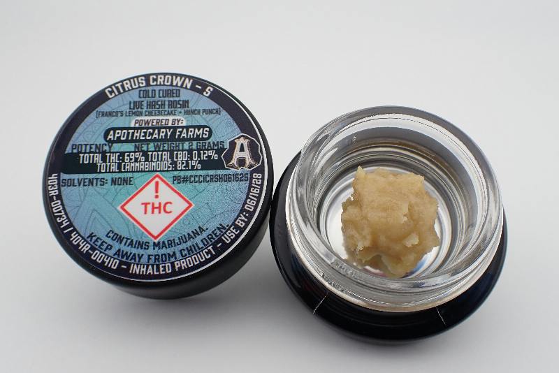 Chem Punch Live Hash Rosin - S 2G
