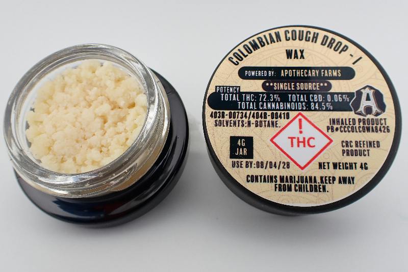 Colombian Cough Drop Wax - I 4G