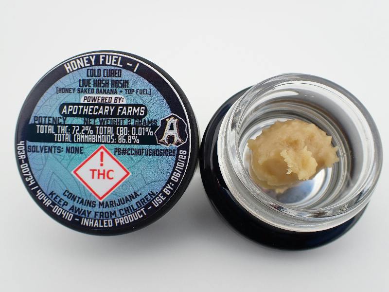 Honey Fuel Live Hash Rosin - I 2G