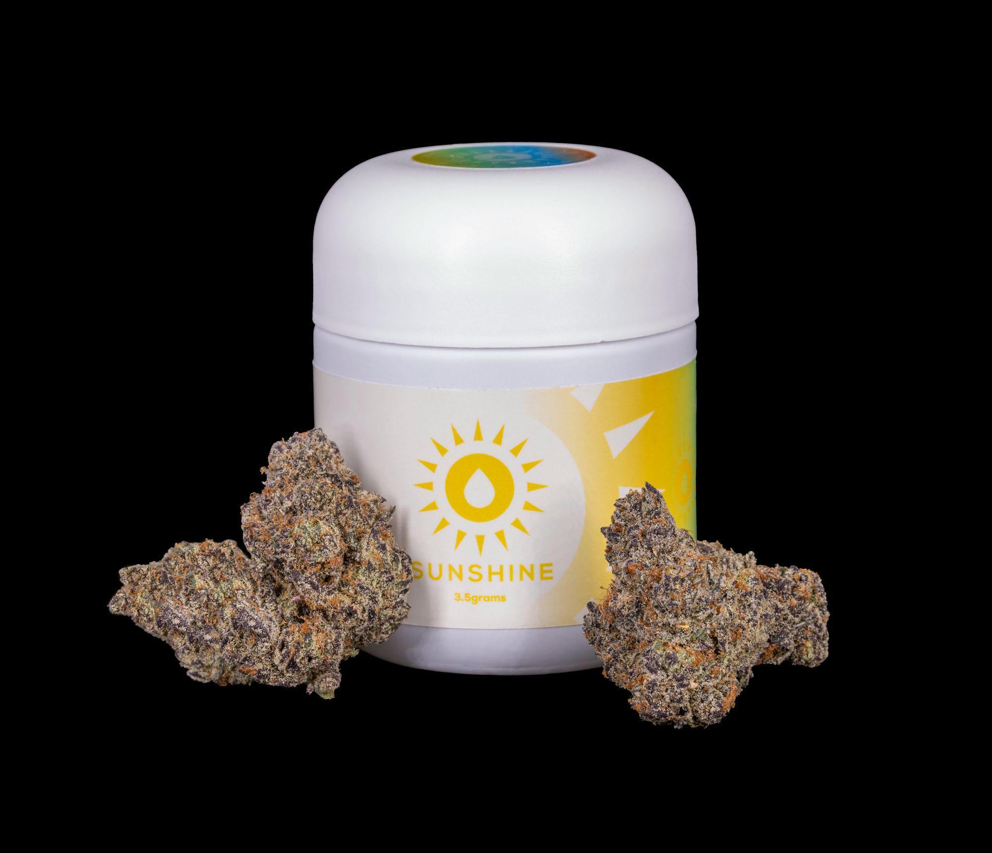 StrawPapaya (H) - 3.5g Pre-Packed Flower - Sunshine