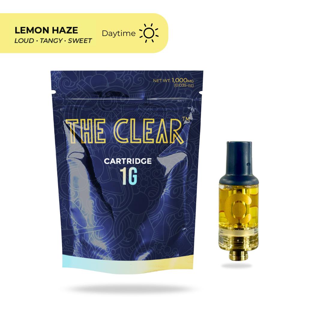 Lemon Haze (S) - 1g Elite Cartridge - The Clear