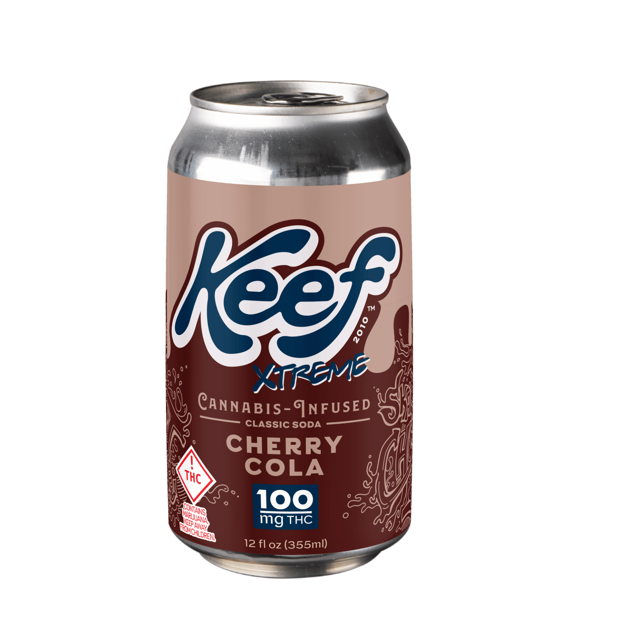 Cherry Cola (H) - 100mg Xtreme Beverage - Keef Cola