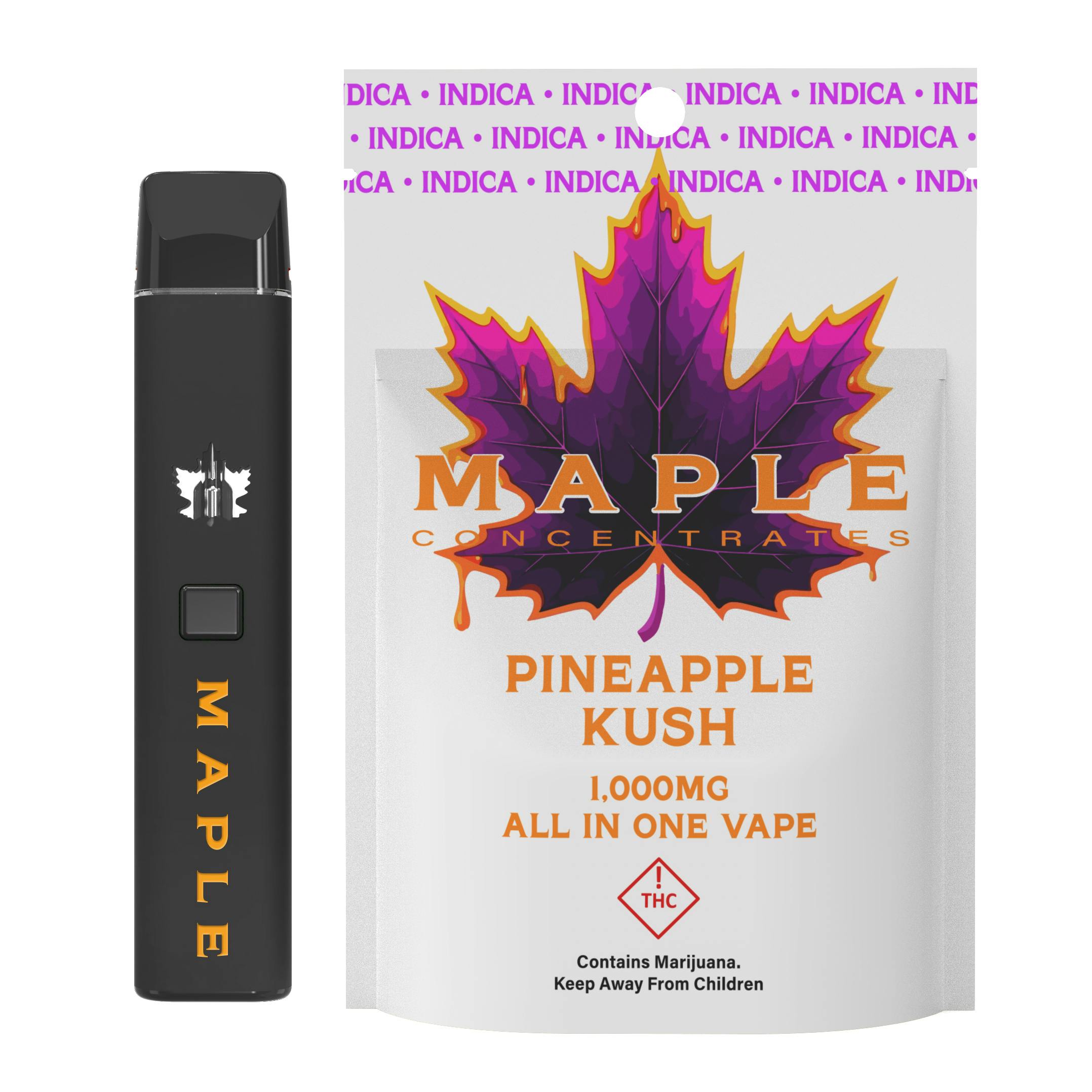 Pineapple Kush (I) - 1g All-In-One - Maple