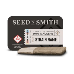 Banana Cream Pie (H) - 2.5g Infused Pre-Roll Pack - Seed & Smith