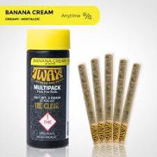 Banana Cream (H) - .6g Infused Pre-Roll 5 pack - Twax