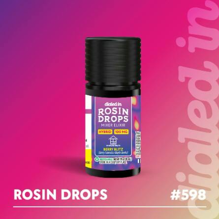 Berry Blitz (H) - 100mg Rosin Drops - Dialed In