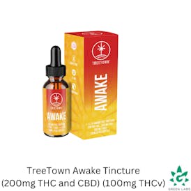 (REC) TreeTown 200MG Tincture - Awake 1:1:½