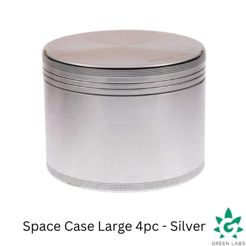 (ACC) Space Case 4Pc. Grinder - Large Silver - BOTH