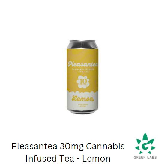 (REC) Pleasanteas 30mg Cannabis Infused Tea - Lemon