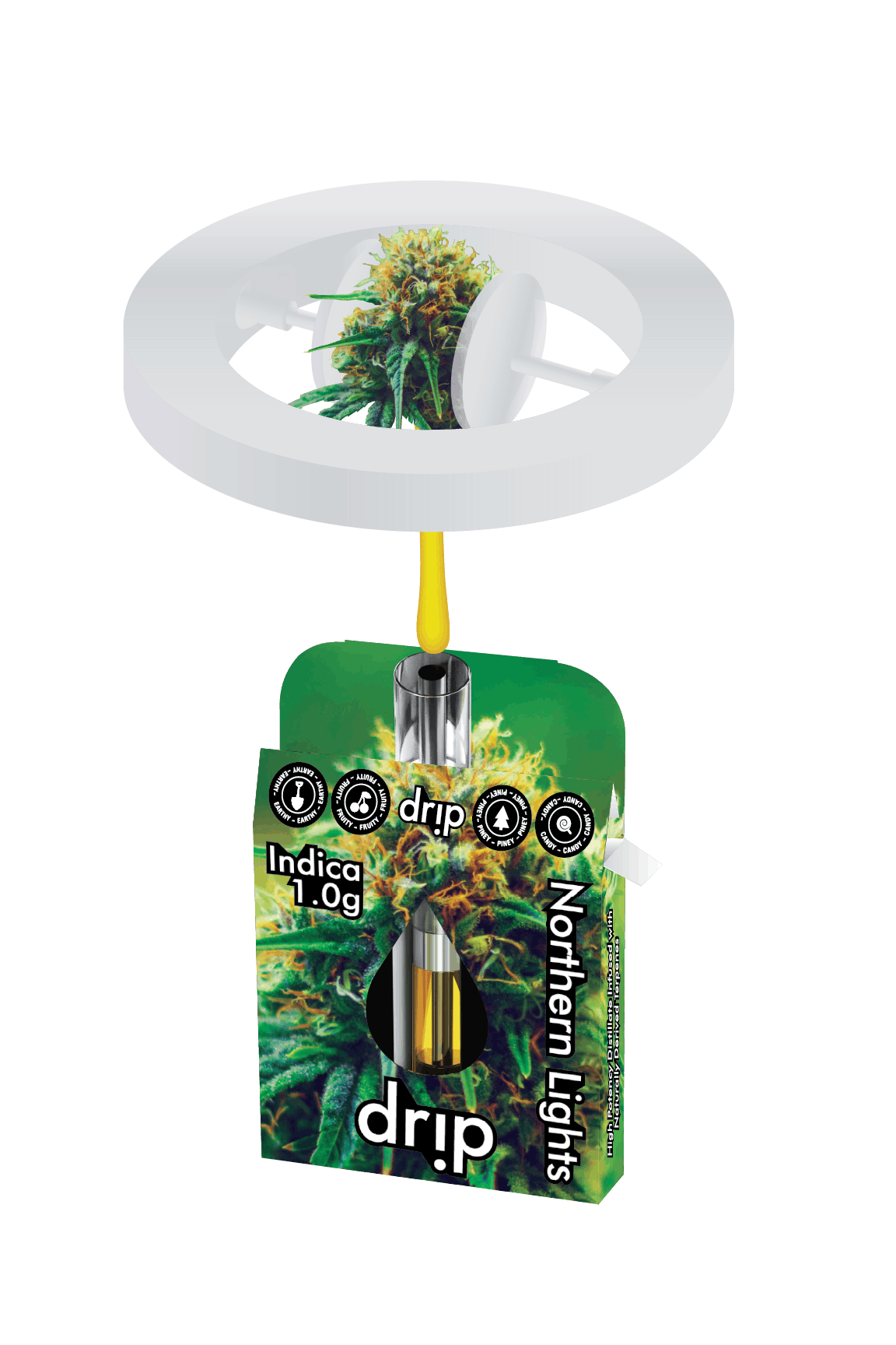 (REC) Drip 1g Cartridge - Northern Lights - BOTH - 1.0g
