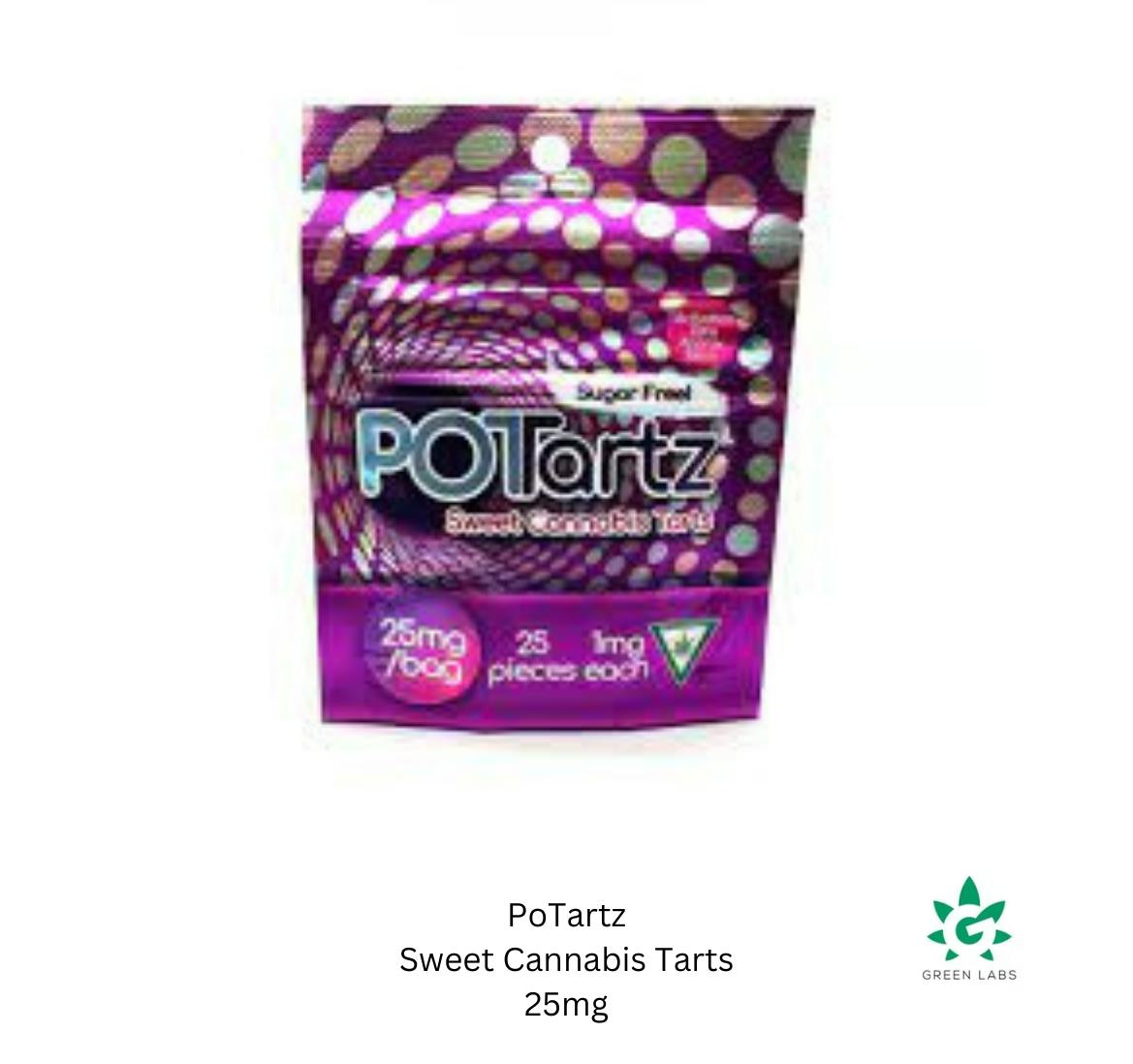 (REC) POTartz - Microdose THC Tarts - 25mg
