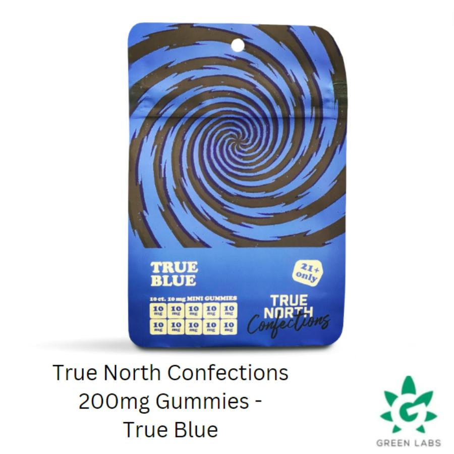 (REC) True North 200mg Gummies - True Blue - REC - 32.0g