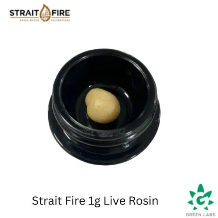 (REC) Strait-Fire Live Hash Rosin 1g - NYC Chem