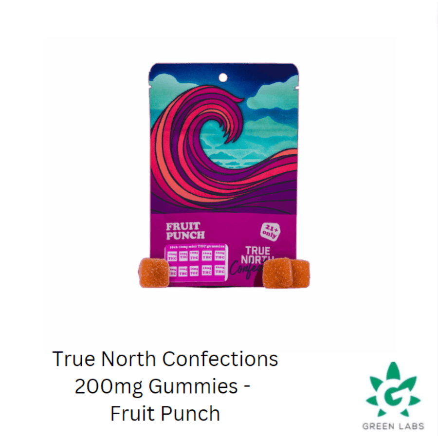 (REC) True North 200mg Gummies - Fruit Punch - 200mg
