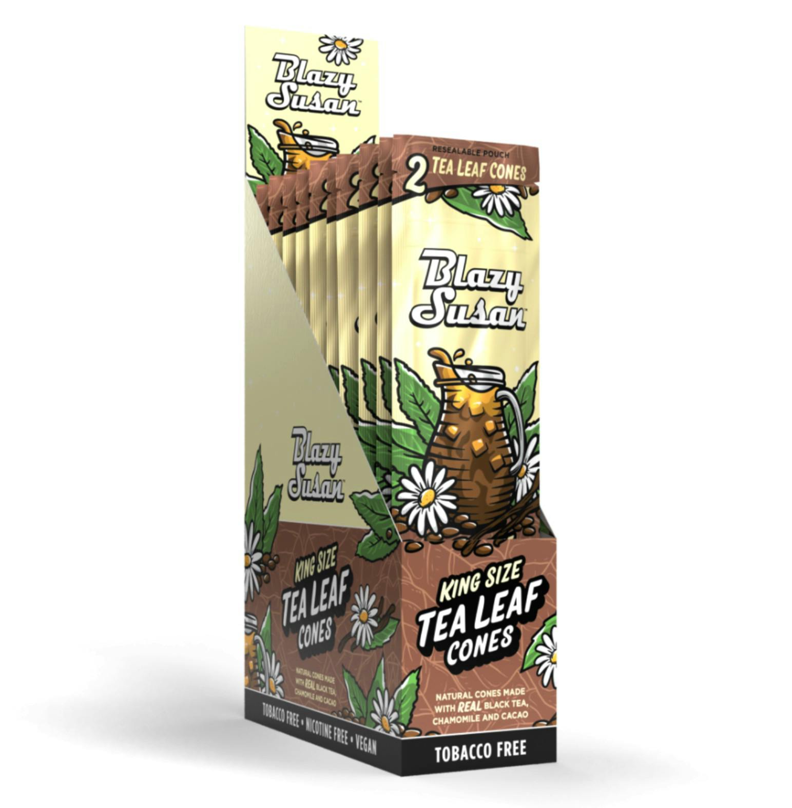 (ACC) Blazy Susan Tea Leaf Cones