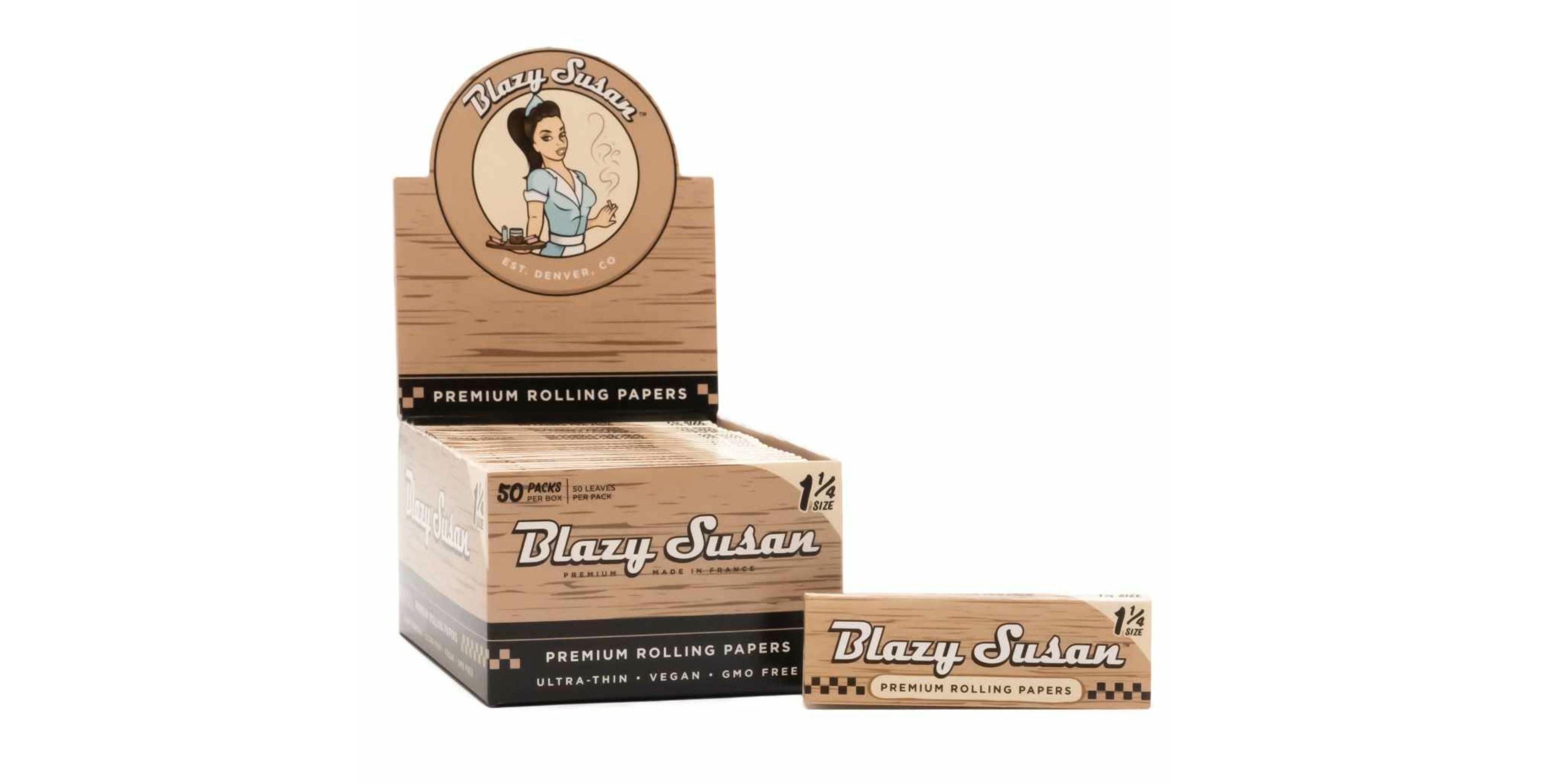 (ACC) Blazy Susan Unbleached Papers - 1 1/4"