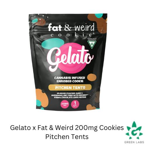 (REC) Gelato x Fat and Weird 200mg Cookies - Pitchen Tents