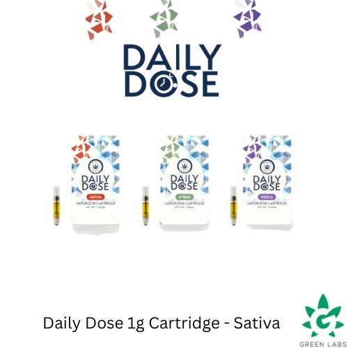 (REC) Daily Dose 1g Cartridge - Peaches And Cream