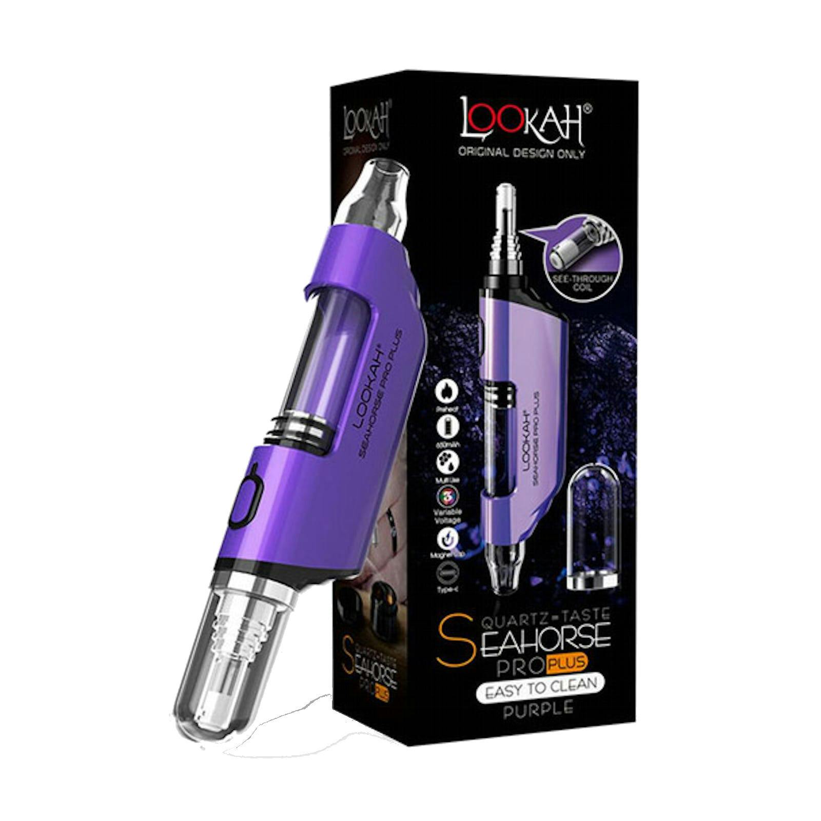 Lookah Seahorse Pro Plus - Purple cannabis product