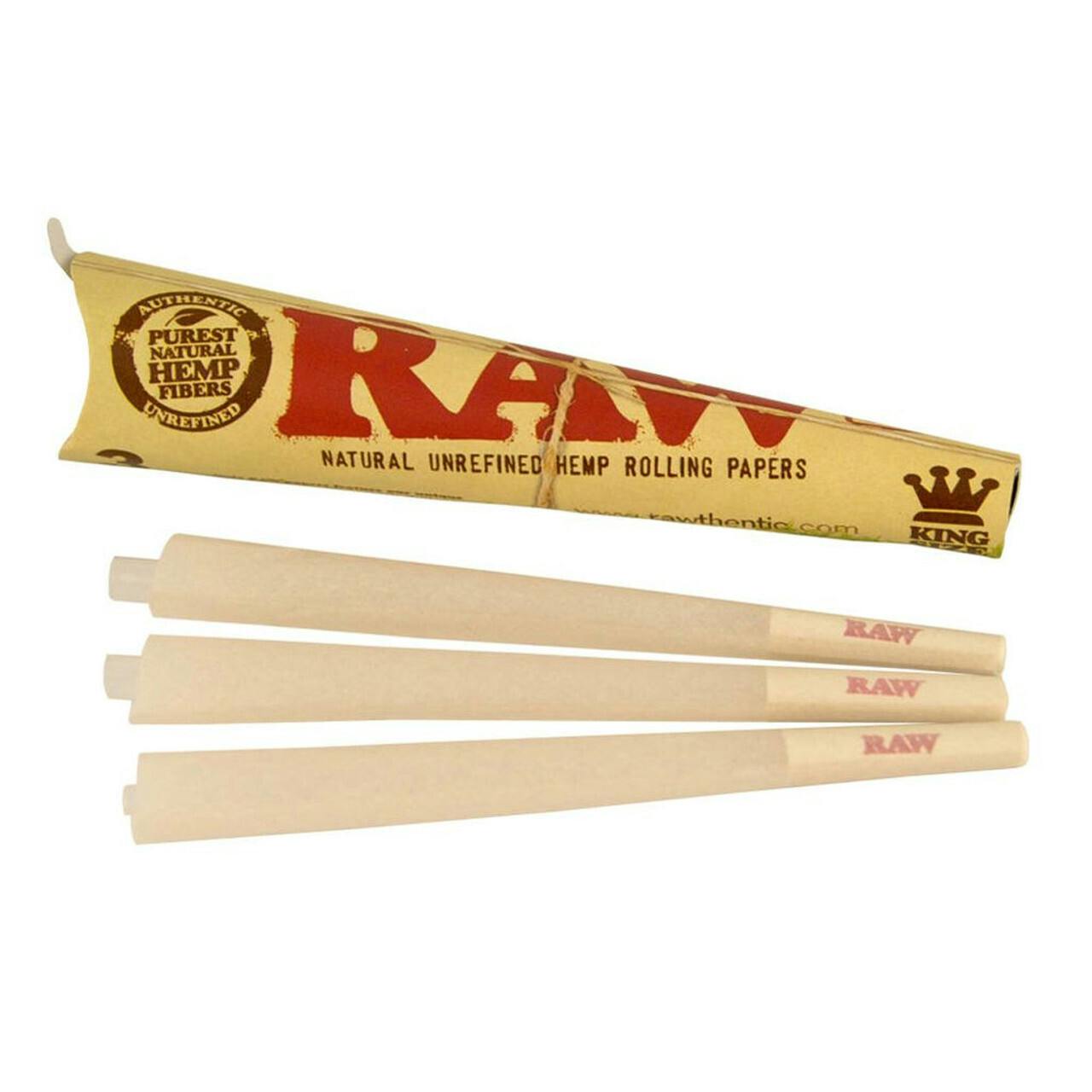 RAW - 3pk Cones - Ethereal King Size