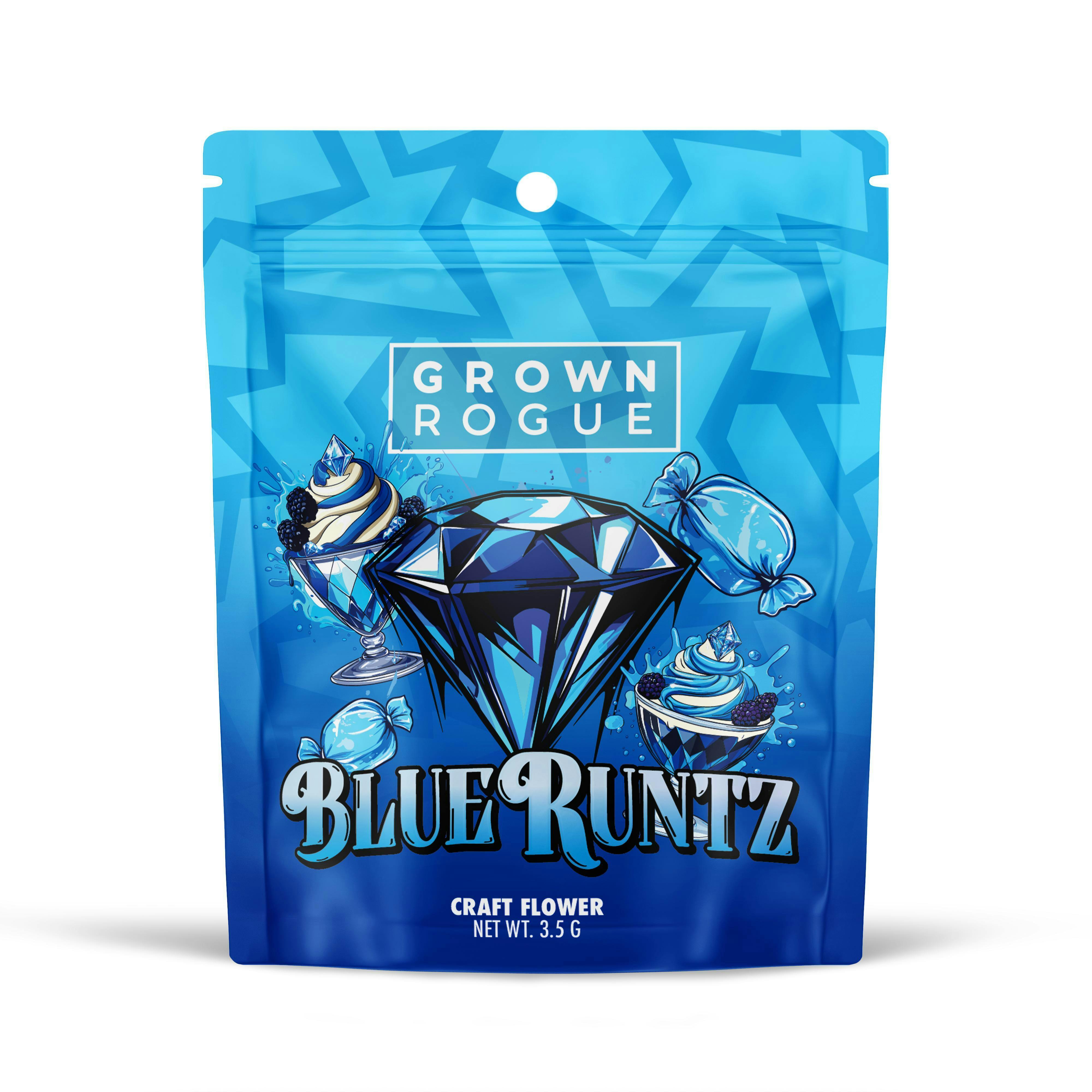 Grown Rogue - 3.5g Prepack - Blue Runtz cannabis product
