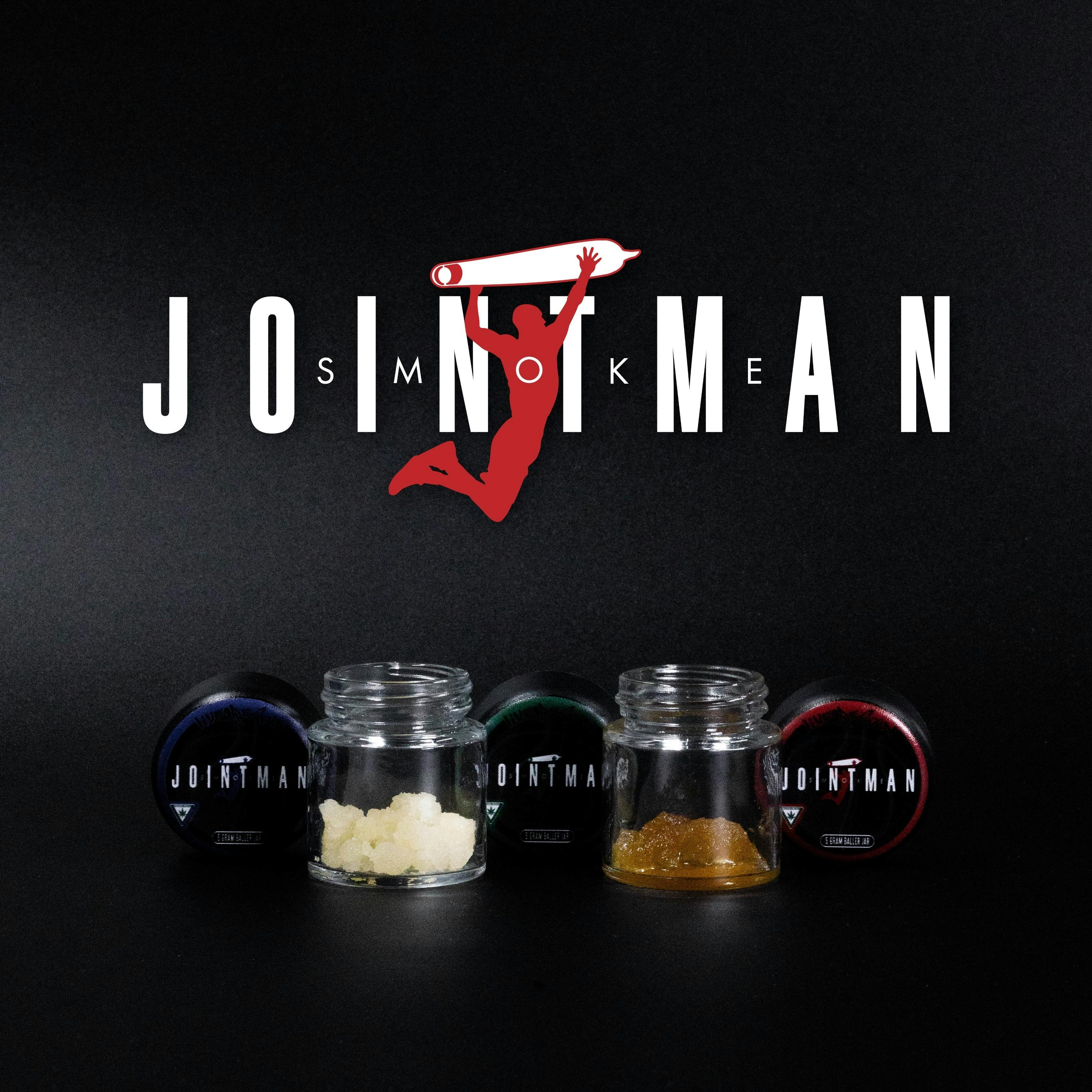 Jointman - 5g Live Resin Baller Jar - Wedding Cake