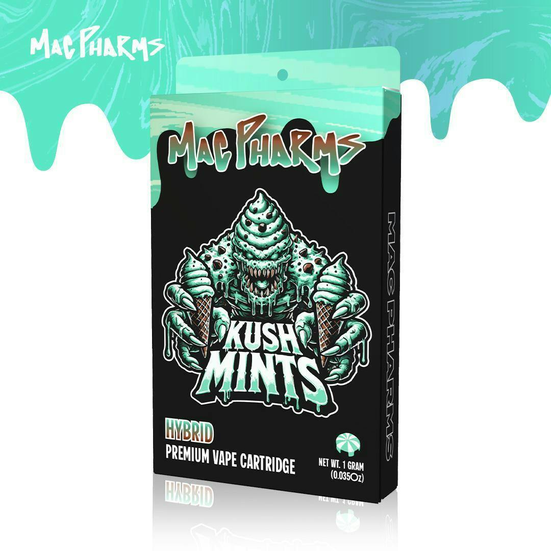 Mac Pharms | Kush Mints | Cartridge | 1G