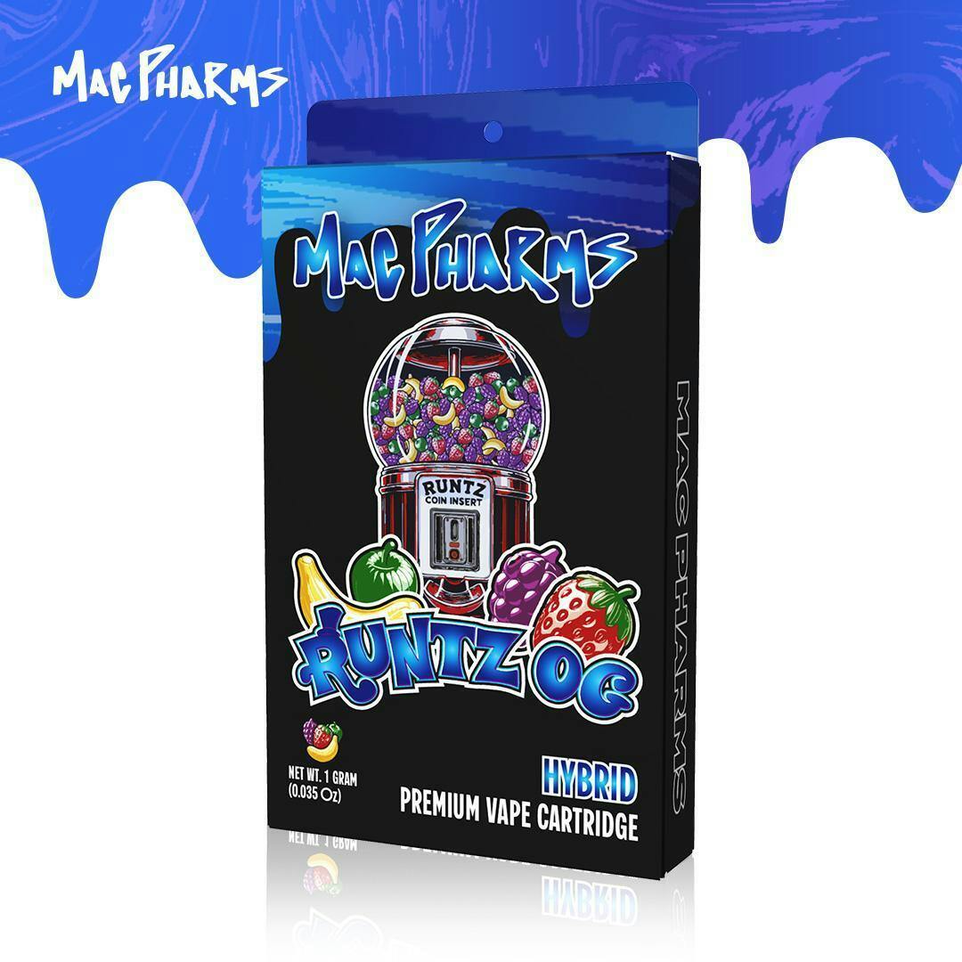 Mac Pharms | Runtz OG | Cartridge | 1G