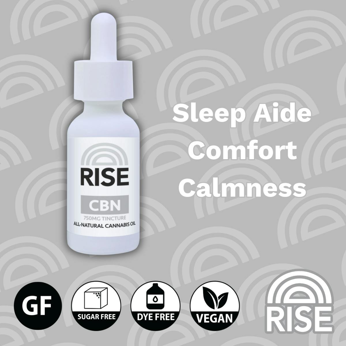 RISE - 750mg Tincture - CBN
