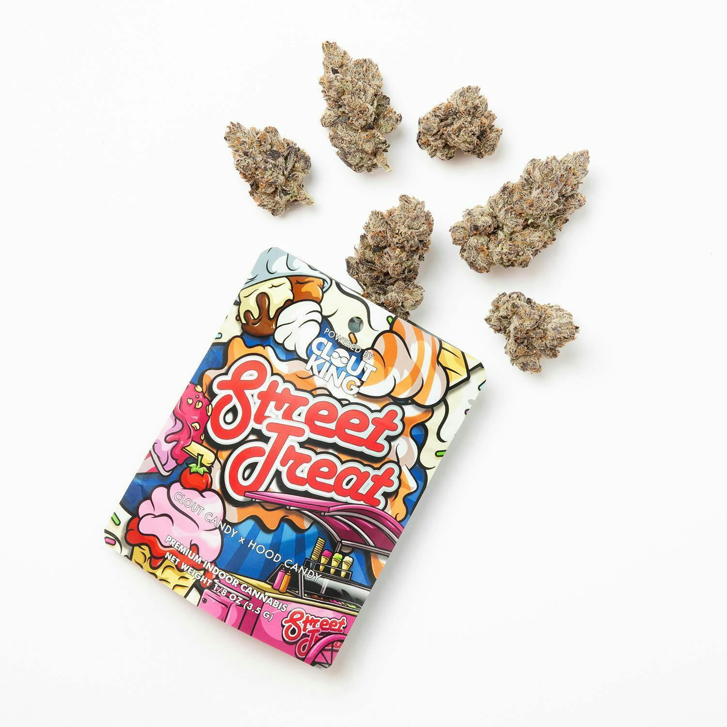 Clout King - 3.5g Prepack - Street Treat cannabis product