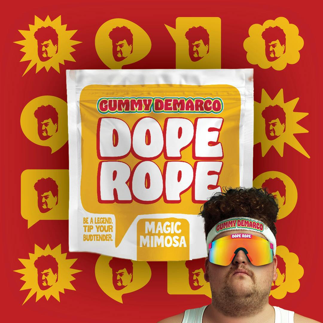 Dope Rope - 200mg Gummies - Magic Mimosa